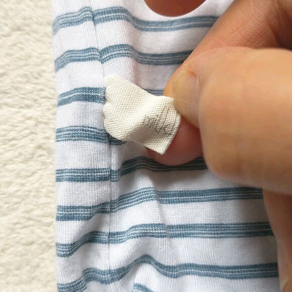 Milkberry One-piece Bodysuit Baby Boy 0-6M Dinosours Striped Bamboo Set Of 2 - Picture 11 of 16